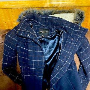 Girls wool winter jacket